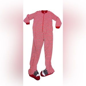 Nick & Nora Sock Monkey Footie Pajamas